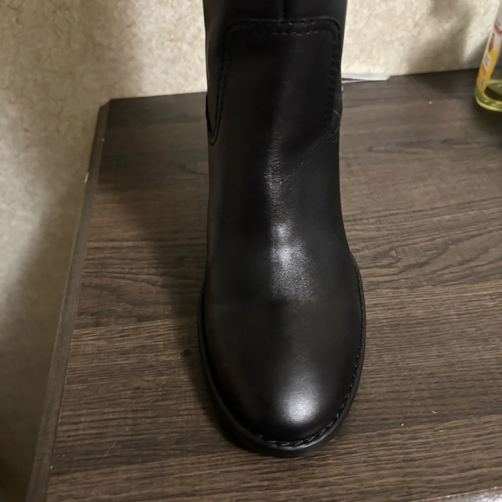 Vince Camuto - Leila Extra Wide-Calf Boots size 6.5rich mahogany - Picture 10 of 15